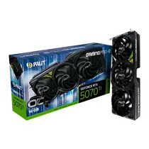 Placa de Vídeo Palit Geforce RTX 5070 Ti Gamingpro-s Oc 16GB GDDR7 256-Bit - NE7507TS19T2-GB2031U