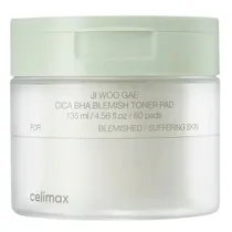 Almofadas Tônicas Celimax Ji Woo Gae Cica Bha Blemish de 60 Unidades (CX Feia)