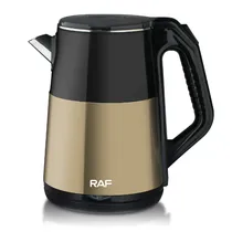 Chaleira Elétrica Raf R.97819-110 / 2.5 Litros / 1000W / 110V - Preto/ Marrom