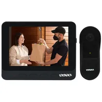 Vídeo Porteiro Sate Smart Home A-DB24 - Preto