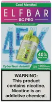 Vape Descartável Elf Bar BC Pro Cool Menthol 45000 Puffs