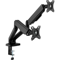 Suporte para 2 Monitores FTX FTX46-C024E 17" A 32" Articulado - Preto