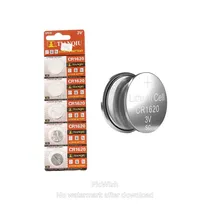 Batería Tianquiu Pastilla CR1620 Litio 3V 5PCS 689572