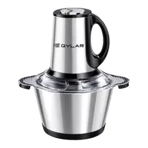 Multiprocessador Qylar Spin Blade QY-1919 / 500W / 2 Litros / 2 Velocidades + Pulsar / 110V - Inox/ Preto