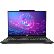 Notebook MSI Venture 16 Ai A2HMTG-015US Intel Core Ultra 9 285H Tela Touch Full HD 16" / 32GB de Ram / 1TB SSD / WIN11HOME - Cinza (Inglês)