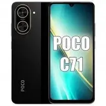 Celular Xiaomi Poco C71 4/128GB Preto