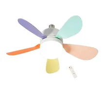 Ventilador Sate A-F27400 Techo c/Luz 22W Colorido