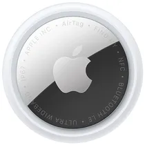 Localizador Apple Airtag 2ND Generation A2937 MFE94AM (2026) com Bluetooth - Prata/Branco