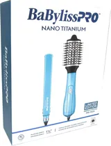 Kit Babyliss Pro PP91 Planchita Optima XL+Cepillo Secador 2 En 1
