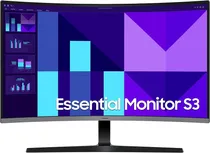 Monitor Curve Samsung 32" S3 Essential LS32D396GANXZA 4MS/FHD/100HZ/HDMI