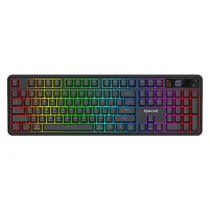 Teclado Gamer Redragon Volcano Pro K526-Pro-SP RGB Sem Fio -Preto