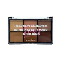 Ayvanna Rever Paleta de Sombras Rever Serie Focus Latte Brown