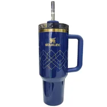 Stanley Vaso Flowstate Quencher H2.0 Tumlber 1.18L c/Pajita Navy