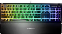 Teclado Steelseries 64806 Apex 3 IP32/RGB/Esp