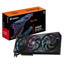 Placa de Vídeo Gigabyte Aorus Elite AMD Radeon RX 9070XT 16GB GDDR6 - GV-R9070XTAORUS e-16GD
