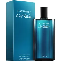 Perfume Davidoff Cool Water - Eau de Toilette - Masculino - 125ML