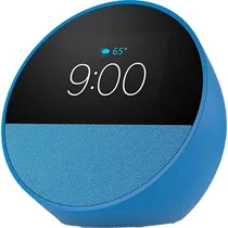Speaker Amazon Echo Spot Alexa Smart 2024 Despertador - Azul