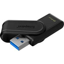 Pendrive Kingston Exodia s USB 64 GB - Preto (‎DTXS-64GB)