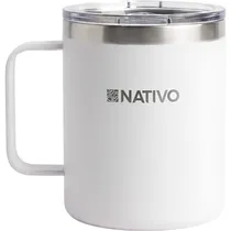 Copo Térmico Nativo Koeti para Café - Branco 350ML