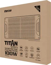 Panel Solar Portatil Forza Titan FPV-T100W 100W/IP67/Etfe