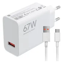 Carregador Xiaomi Hypercharge Combo MDY-12-Eh 67W USB-A - Branco