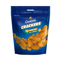 Castania Crackers Cheddar Jalapeño 70G