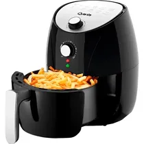 Fritadeira Airfry Quanta QTAF401EXPRESS Cook 3,5L/1500W/110V - Preta (Caixa Feia)