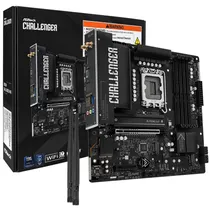 Placa Mãe Asrock B860M Challenger Wi-Fi Socket LGA 1851 / DDR5