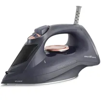 Ferro de Passar Britânia Ceramic BFV2000P de 1.200 Watts Antiaderente + Spray 127V ~ 60HZ - Azul/Cinza