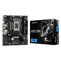 Placa Mãe Biostar H610MH DDR4 Socket LGA 1700 Chipset H610 Micro ATX