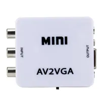 Mini Conversor Rca/Av A VGA