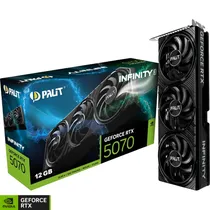 Placa de Vídeo Palit Geforce RTX 5060 Ti Infinity 3 12 GB GDDR7 (NE75070019K9-GB2050S)