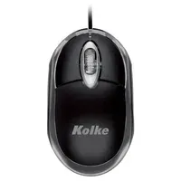 Ratón Kolke KM-117 Negro USB Óptico