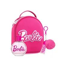 Kit de Perfume Air-Val Barbie Edt 100ML + Brilho Labial + Nécessaire