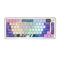 Redragon Teclado K708AK-RGB-Pro Flekact Pro Eng White
