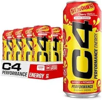 Cellucor Pre Workout C4 Energy Lata Strawberry Watermelon Aluminio Rojo