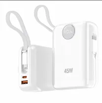 Ecopower Cargador Portatil EP-C822 12000MAH Blanco