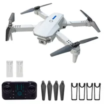 Mini Drone Quadcopter Laufly No.2691 com 2 Baterias / HD / Dual Camera / App MRLFLY - Cinza