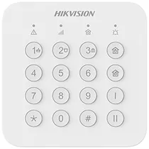 Teclado para Alarme Hikvision Ax Home Wireless - Branco (DS-PK201B-WB )
