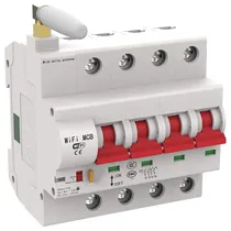 Disjuntor MCB ZISB9-4P 16A Wi-Fi - 400V/50HZ