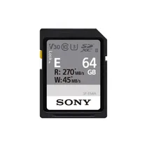 Cartão de Memória SD Sony SDXC 64GB 270MBS V30