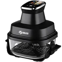 Fritadora Krab KBFV40 Vidrio 4L/1500W/110V 008865