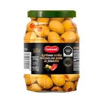 Carbonell Aceituna Con Pimiento 350G