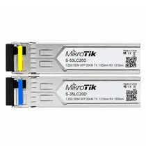 Mikrotik SFP *s-3553LC20D Par de Modulos 1.25G