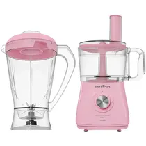 Britania Multi Procesador BMP1100RS 12 En 1 1.25L/2V/1000W/220V Rosa