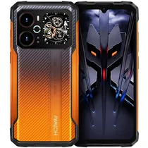 Celular Hotwav Cyber 18 NFC Dual Sim de 256GB/8GB Ram de 6.75" 48MP/16MP - Fiber Orange
