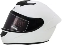 Capacete para Moto Cool Seven Helmets C3 -Tamanho M (57-58) Glossy White