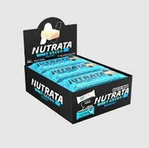 Nutrata Protein Bar Whey Grego Beijinho 40G Plastico Azul