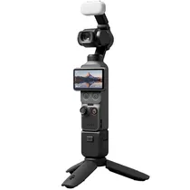 Estabilizador Dji Osmo Pocket 4 Creator Combo OP-041 com Câmera de 3 Eixos 4K Ultra HD - Preto (Anatel)