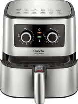 Freidora Electrica Quanta 1700W/ 220V/ 5.5L/ Negro Plata/ QTAF500